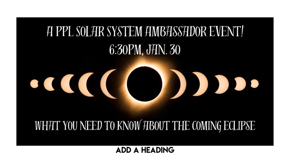 Prepare for a Once in a Lifetime Solar Eclipse in NNY